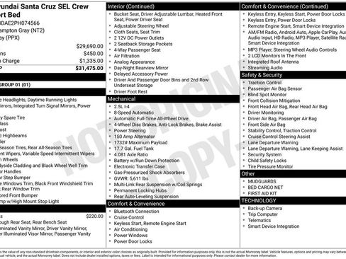Used 2023 Hyundai Santa Cruz SEL image 30