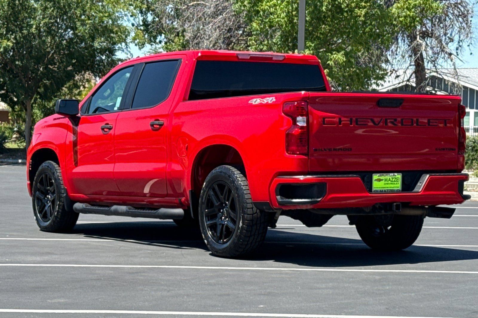 Used 2022 Chevrolet Silverado 1500 Custom w/ LPO, Dark Essentials Package AWD/4WD image 3