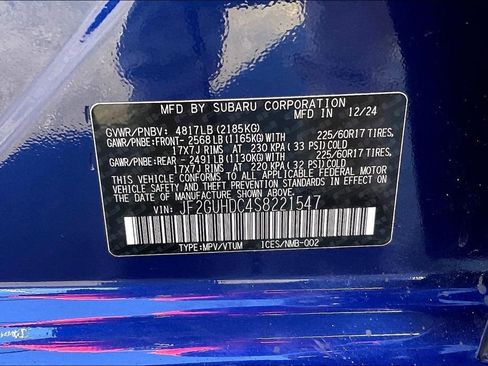 Used 2025 Subaru Crosstrek 2.0i Premium w/ Convenience Package #2 image 36