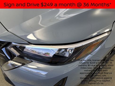 New 2025 Nissan Sentra SV image 28