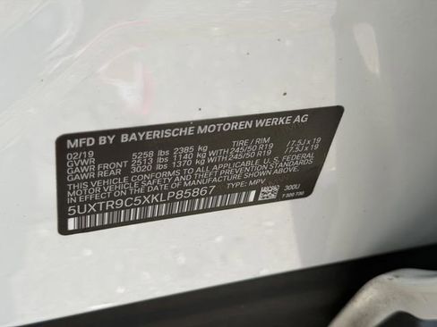 Used 2019 BMW X3 xDrive30i w/ Driving Assistance Package AWD/4WD image 28