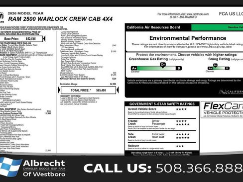 New 2026 RAM 2500 Warlock AWD/4WD image 25