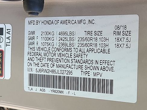 Used 2018 Honda CR-V EX-L image 27