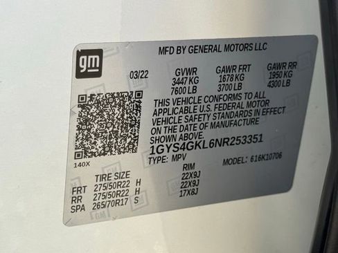 Used 2022 Cadillac Escalade Sport Platinum w/ Heavy-Duty Trailer Package image 20