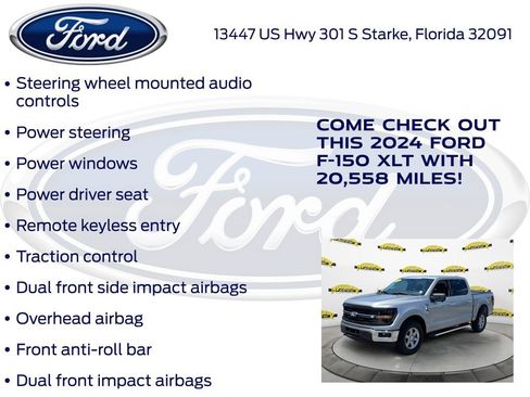 Used 2024 Ford F150 XLT AWD/4WD image 22