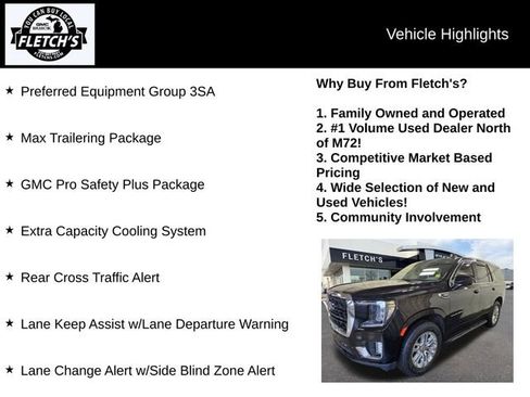 Used 2021 GMC Yukon SLE w/ Gmc Pro Safety Plus Package AWD/4WD image 2