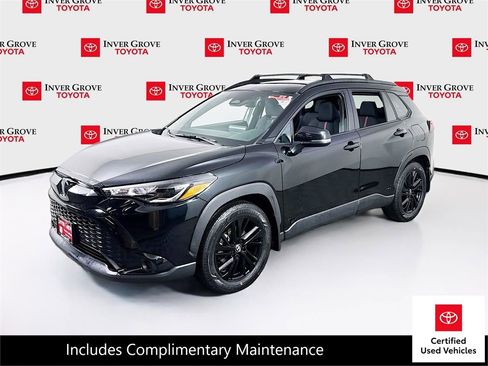 Certified 2024 Toyota Corolla Cross Nightshade w/ Moonroof Package image 1