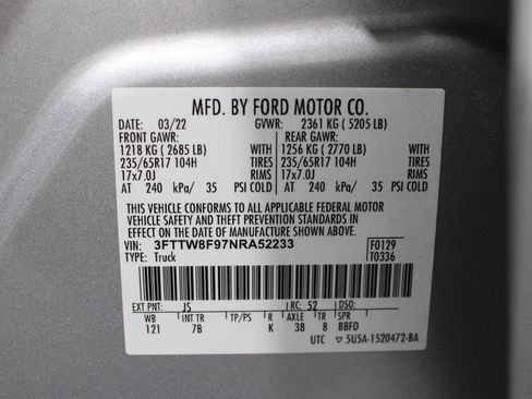 Used 2022 Ford Maverick XLT w/ Equipment Group 300A Standard AWD/4WD image 38