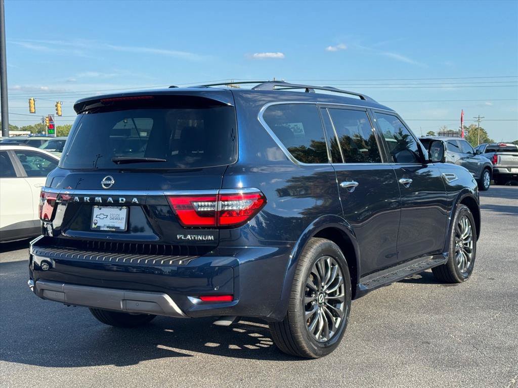Used 2023 Nissan Armada Platinum w/ Captain's Chairs Package AWD/4WD image 3