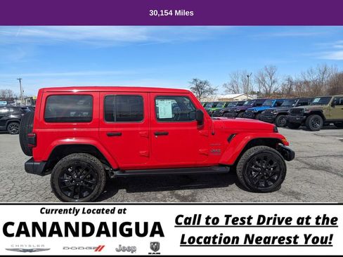 Used 2021 Jeep Wrangler Unlimited Sahara w/ Cold Weather Group image 2