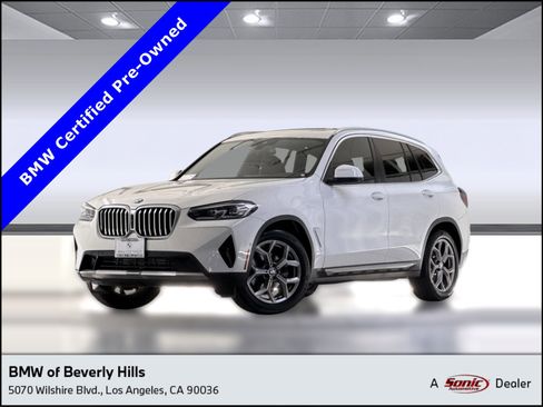 Certified 2023 BMW X3 sDrive30i w/ Premium Package w/ZPA RWD image 1