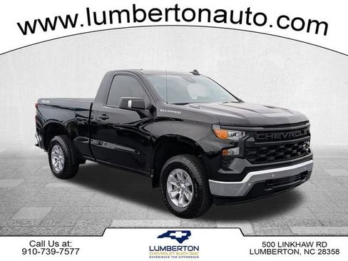 Used 2025 Chevrolet Silverado 1500 W/T w/ WT Safety Package AWD/4WD image 1