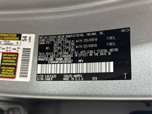 Used 2024 Toyota Grand Highlander AWD image 27