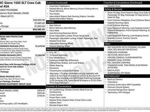Used 2023 GMC Sierra 1500 SLT AWD/4WD image 6