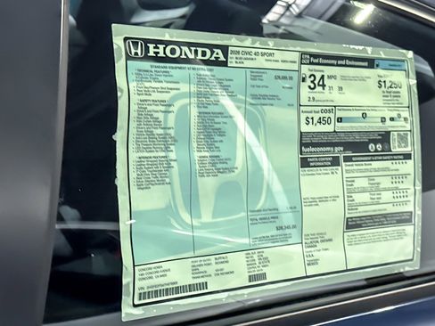 New 2026 Honda Civic Sport image 31