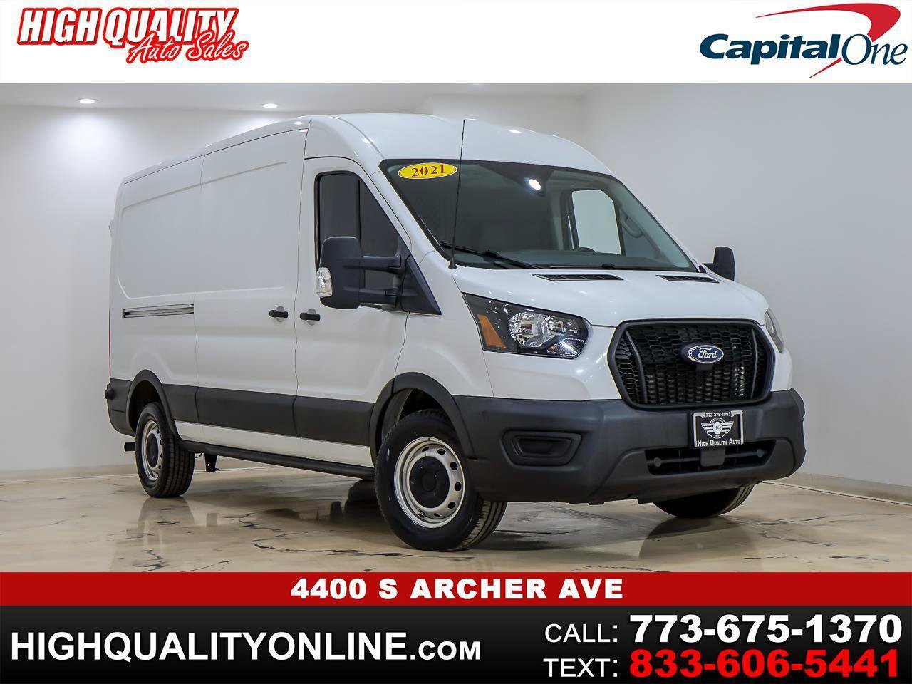 Used 2021 Ford Transit 250 Medium Roof w/ Load Area Protection Package RWD image 1