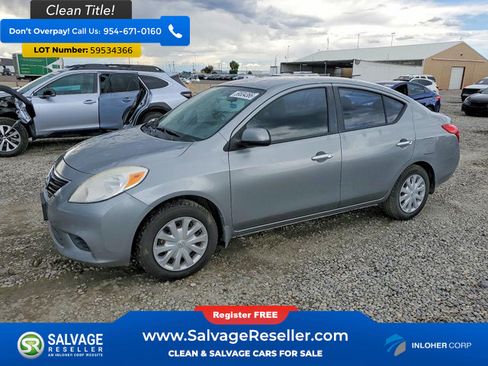 Used 2012 Nissan Versa SV w/ Convenience Pkg FWD image 1