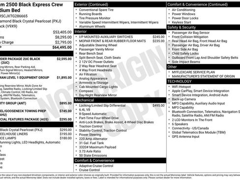 Used 2026 RAM 2500 Tradesman AWD/4WD image 36