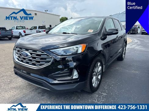 Used 2023 Ford Edge Titanium w/ Cargo Accessory Package AWD/4WD image 1