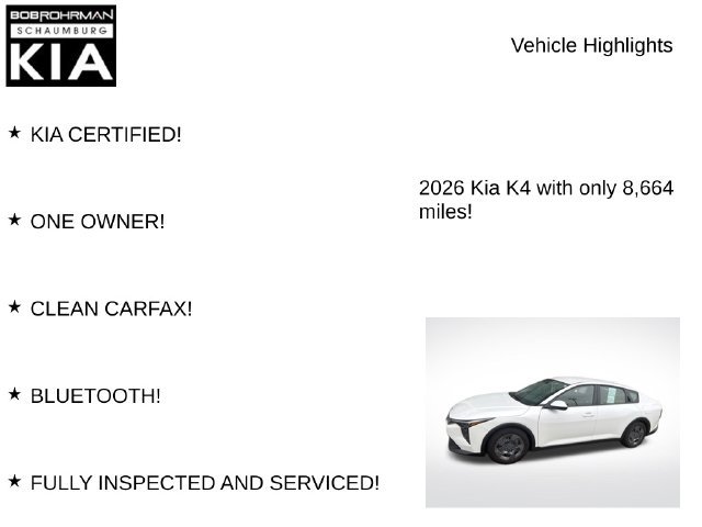 Used 2026 Kia K4 FWD image 7
