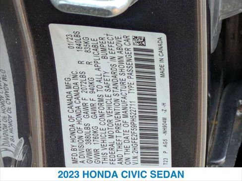 Used 2023 Honda Civic Sport image 26