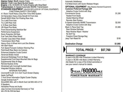 New 2026 Jeep Wrangler Unlimited Rubicon AWD/4WD image 2