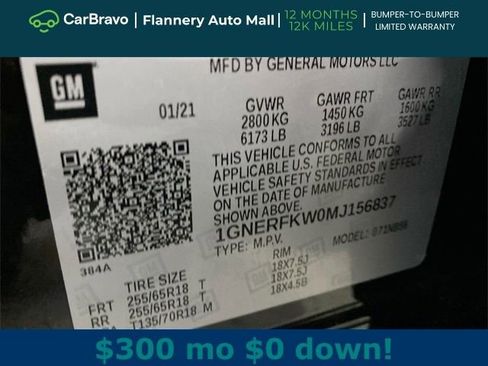 Certified 2021 Chevrolet Traverse LS image 62