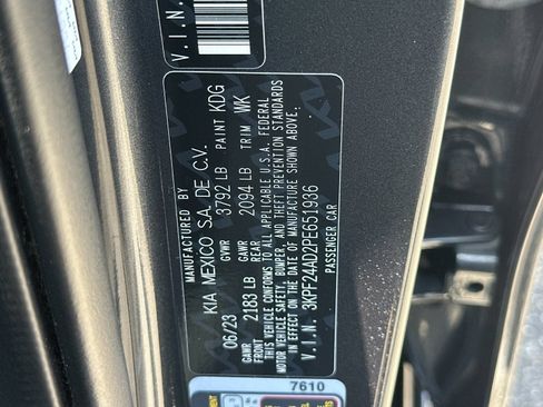 Certified 2023 Kia Forte LXS FWD image 36
