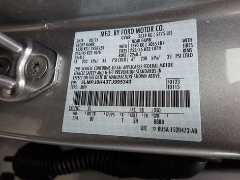 New 2026 Lincoln Nautilus Reserve w/ Jet Appearance Package image 23