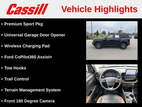 Used 2023 Ford Bronco Sport Badlands w/ Premium Package AWD/4WD image 14
