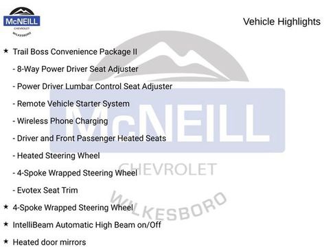 New 2026 Chevrolet Colorado Trail Boss AWD/4WD image 22