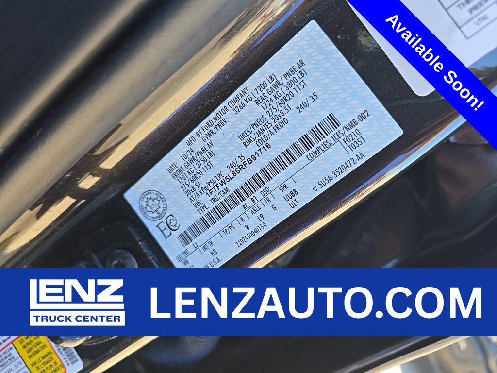 Used 2024 Ford F150 Lariat w/ Equipment Group 502A High AWD/4WD image 12