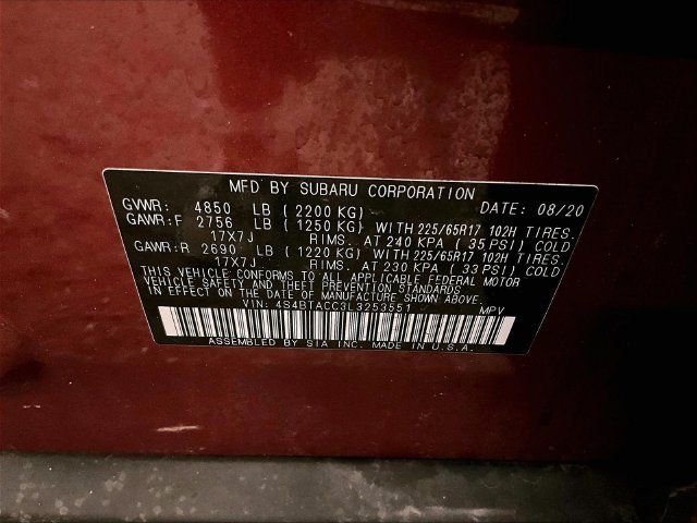 Used 2020 Subaru Outback Premium w/ Popular Package #1 AWD/4WD image 32