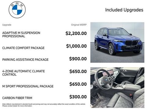 Certified 2024 BMW X5 M60i w/ Climate Comfort Package image 3