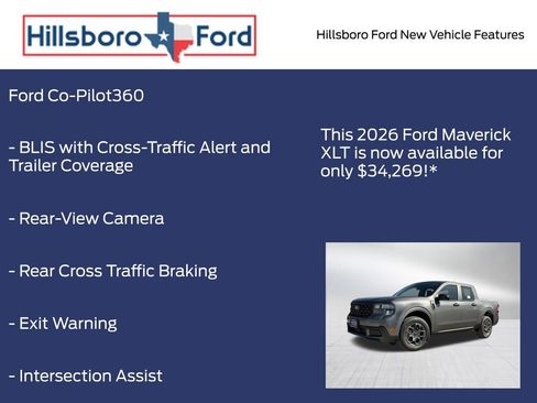 New 2026 Ford Maverick XLT w/ XLT Luxury Package image 19