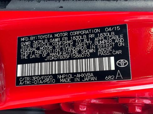 Used 2015 Toyota Prius C Two w/ Preferred Accessory Package image 32