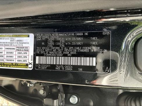 Used 2025 Lexus RX 350 Premium w/ Accessory Package AWD/4WD image 9