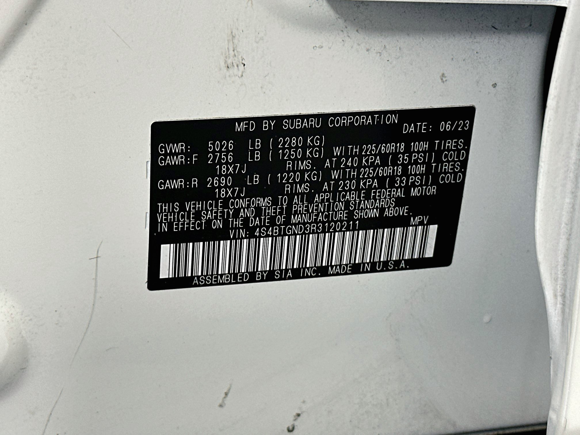 Used 2024 Subaru Outback Limited XT AWD/4WD image 33