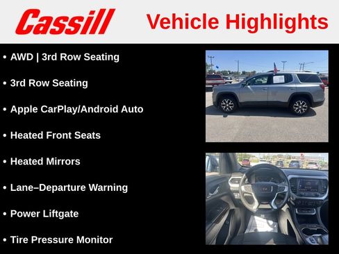 Used 2023 GMC Acadia SLE w/ Driver Convenience Package AWD/4WD image 7