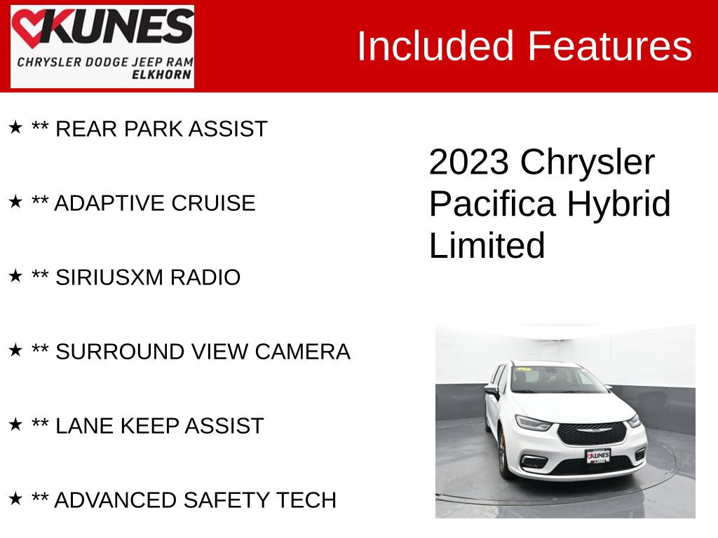Used 2023 Chrysler Pacifica Limited FWD image 3