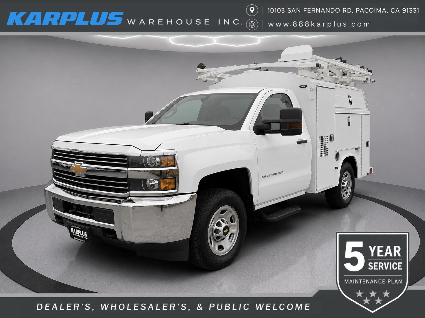 Used 2018 Chevrolet Silverado 3500 W/T w/ WT Convenience Package RWD image 1