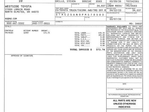 Certified 2023 Toyota Tacoma TRD Off-Road w/ Technology Package image 25