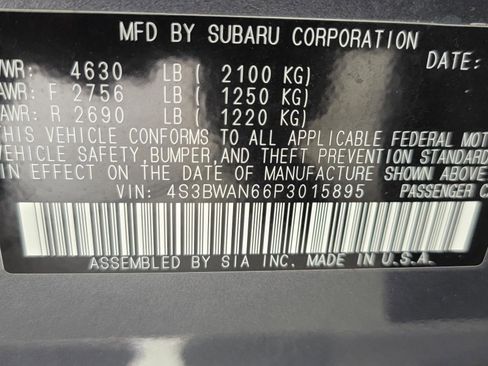 Used 2023 Subaru Legacy Limited AWD/4WD image 33