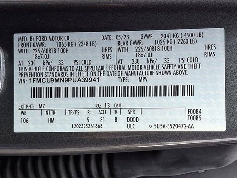 Used 2023 Ford Escape ST-Line w/ Tech Pack #1 AWD/4WD image 27