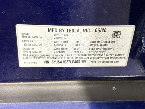 Used 2020 Tesla Model S Long Range AWD/4WD image 39