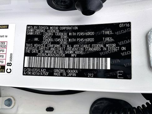 Used 2016 Toyota 4Runner Limited image 36