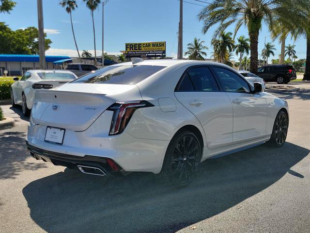 Certified 2025 Cadillac CT4 Sport w/ Climate Package RWD image 3