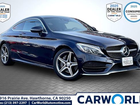 Used 2017 Mercedes-Benz C 300 Coupe image 1