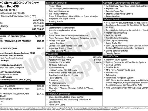 Used 2025 GMC Sierra 3500 AT4 w/ AT4 Premium Plus Package AWD/4WD image 6