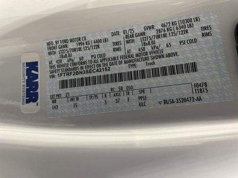 Used 2025 Ford F250 XL w/ STX Appearance Package image 27